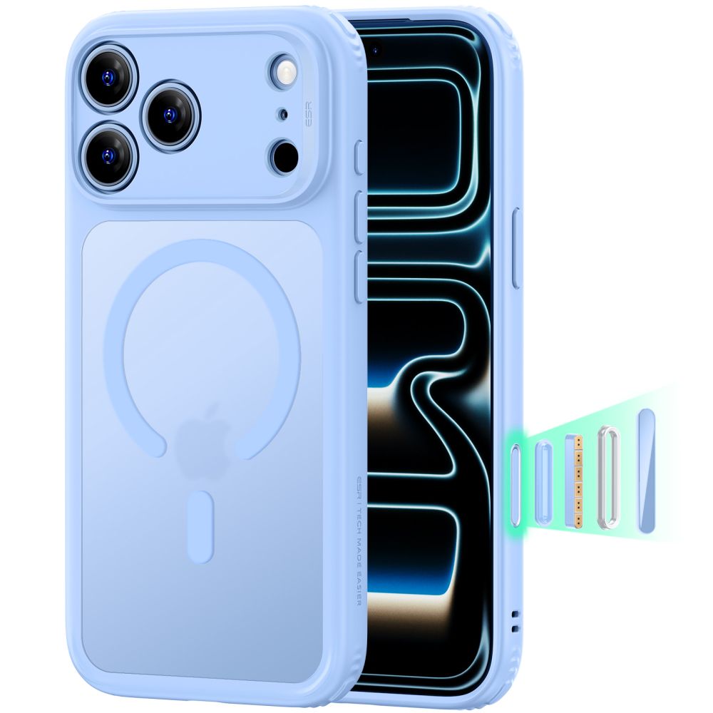 ESR ESR iPhone 18 Pro / 17 Pro Skal MagSafe Frostad Hybrid