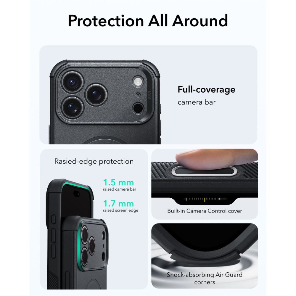 ESR ESR iPhone 18 Pro Max / 17 Pro Max Skal MagSafe Cyber Tough