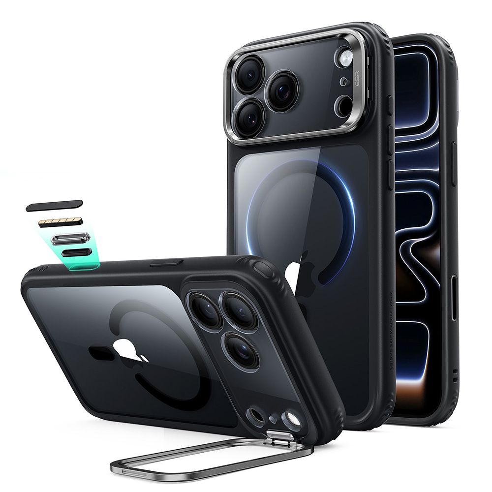 ESR ESR iPhone 18 Pro / 17 Pro Skal MagSafe Hybrid Kickstand