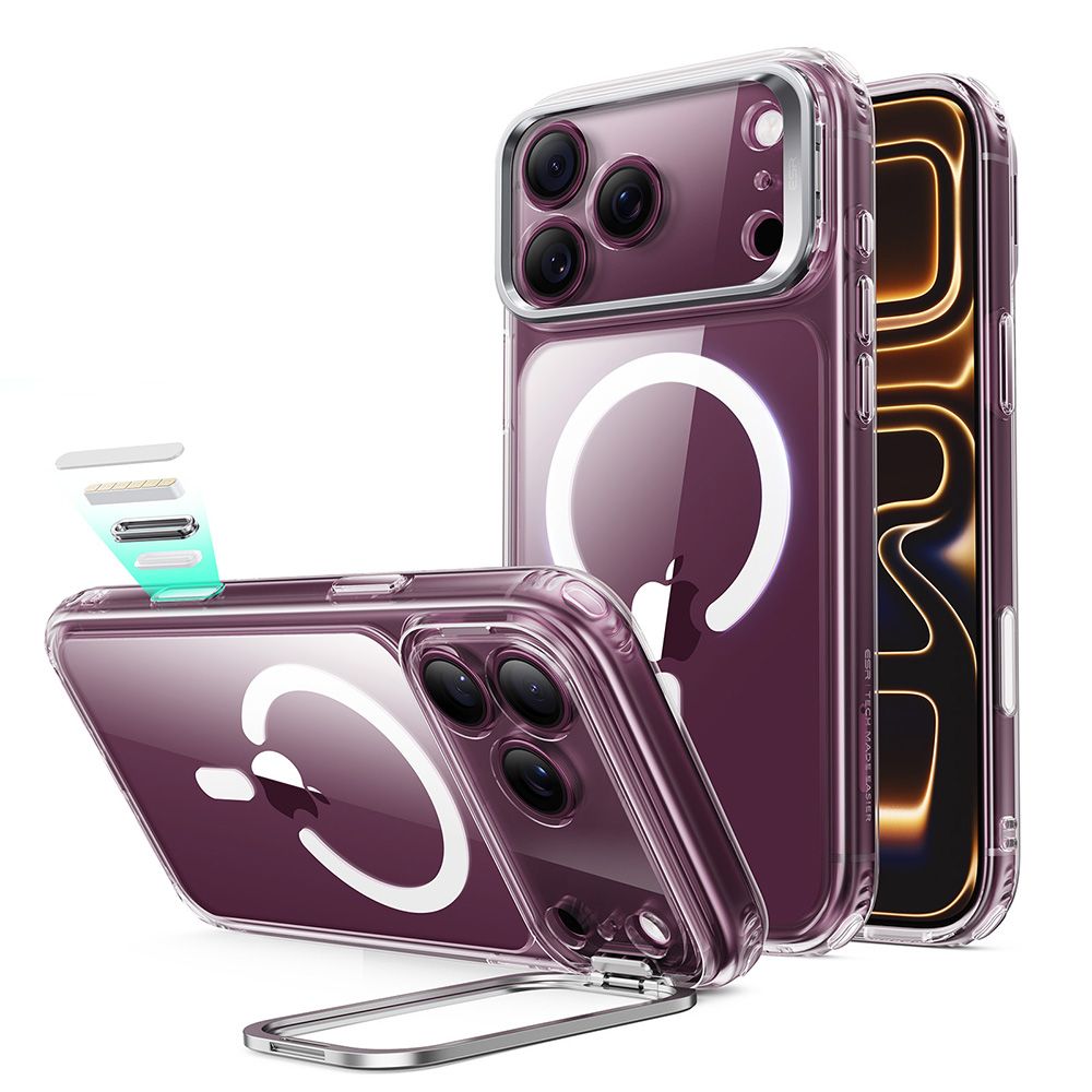 ESR ESR iPhone 18 Pro Max / 17 Pro Max Skal MagSafe Hybrid Kickstand