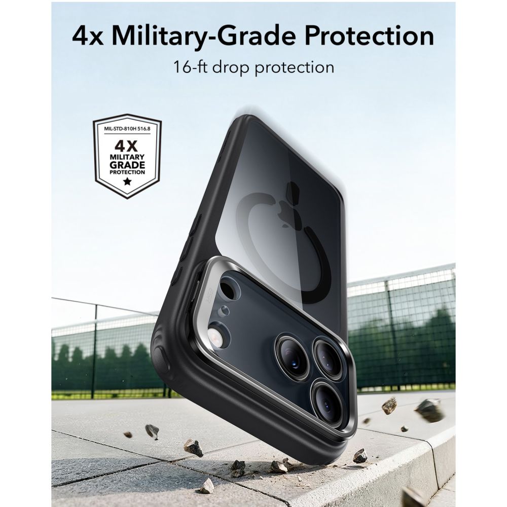 ESR ESR iPhone 18 Pro Max / 17 Pro Max Skal MagSafe Hybrid Kickstand