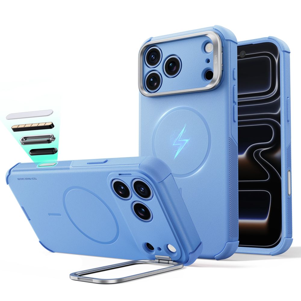 ESR ESR iPhone 18 Pro Max/17 Pro Max Skal MagSafe Cyber Tough Kickstand