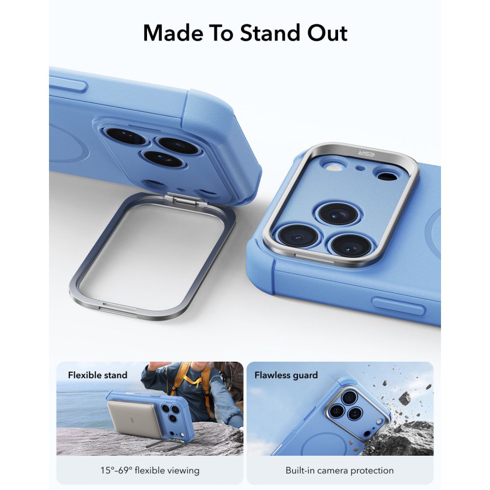 ESR ESR iPhone 18 Pro Max/17 Pro Max Skal MagSafe Cyber Tough Kickstand