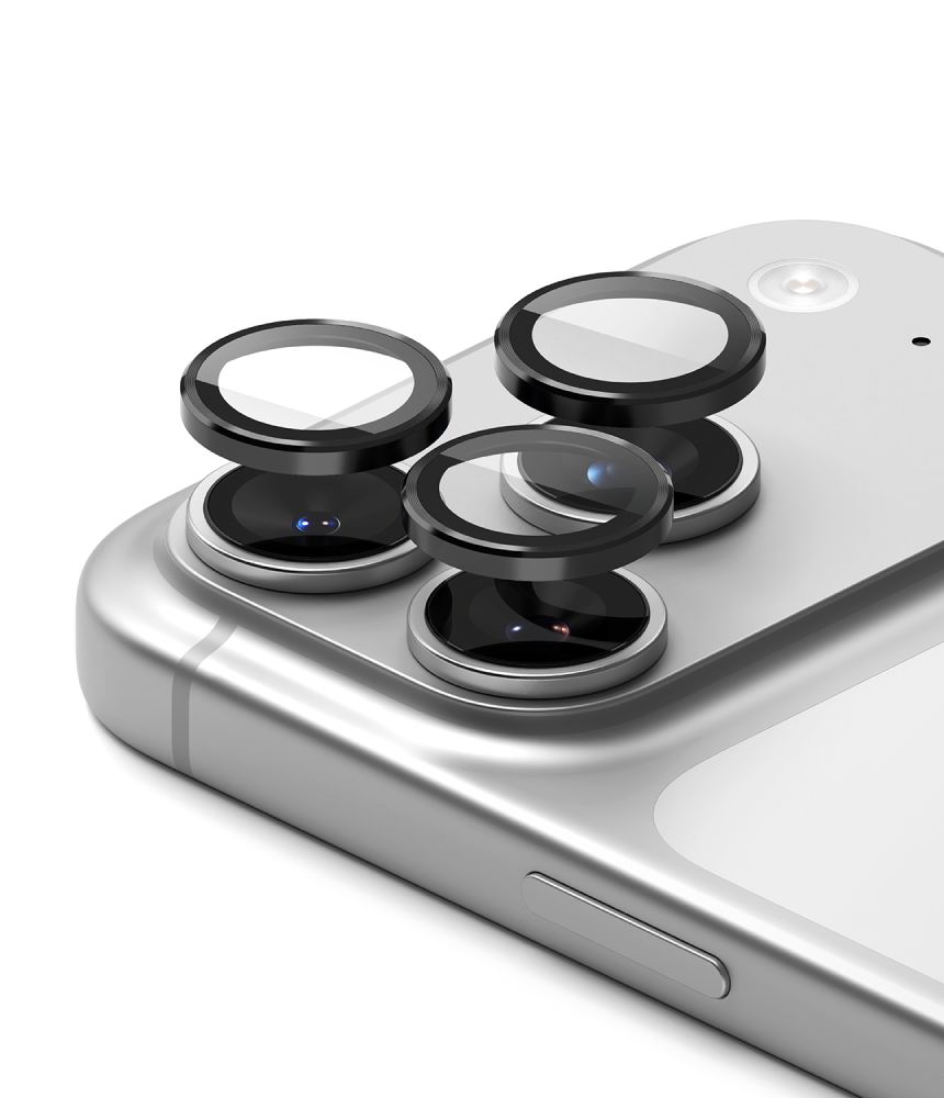 Ringke Ringke iPhone 18 Pro / 18 Pro Max 2-PACK Linsskydd Svart