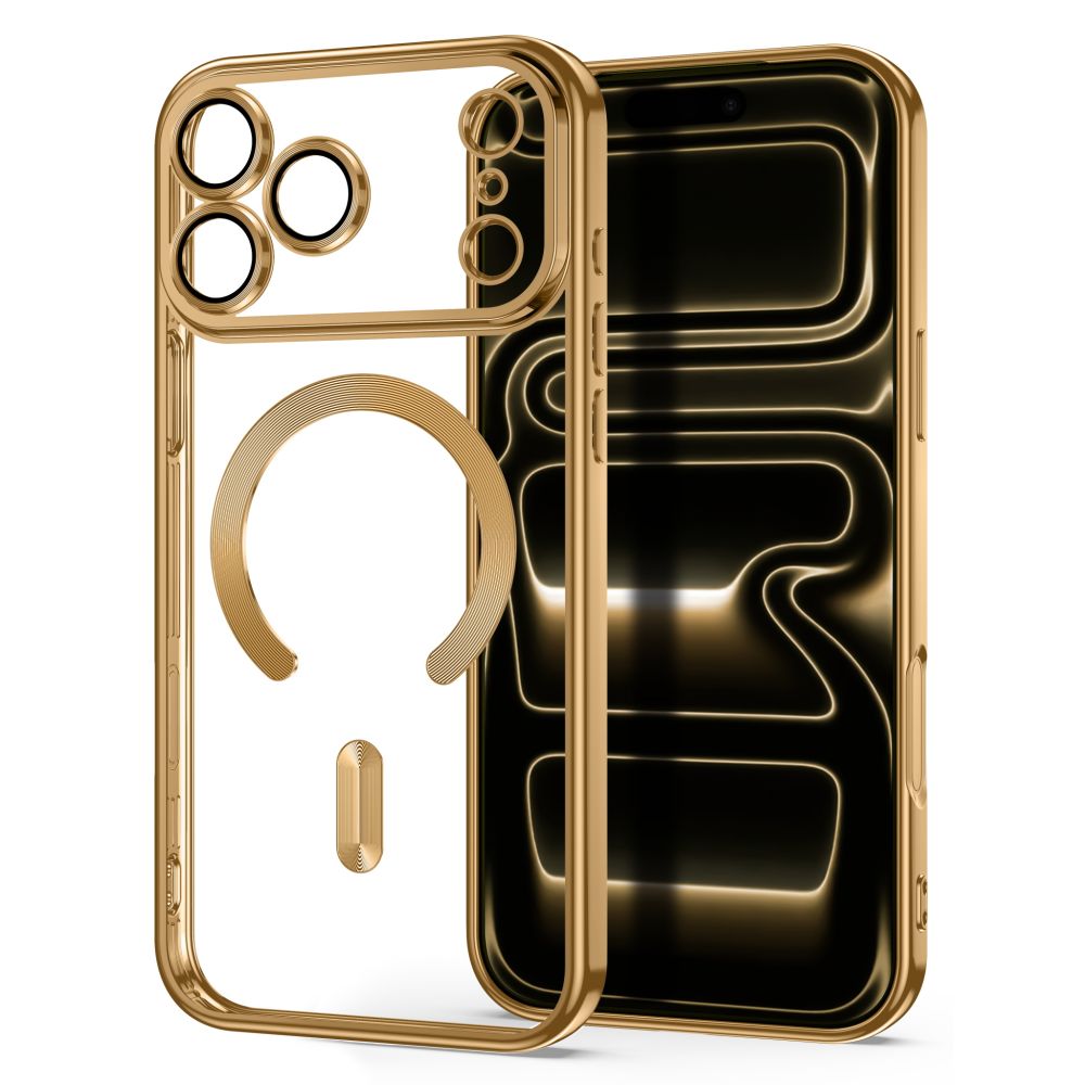Tech-Protect Tech-Protect iPhone 18 Pro/17 Pro Skal MagSafe MagFlex Guld
