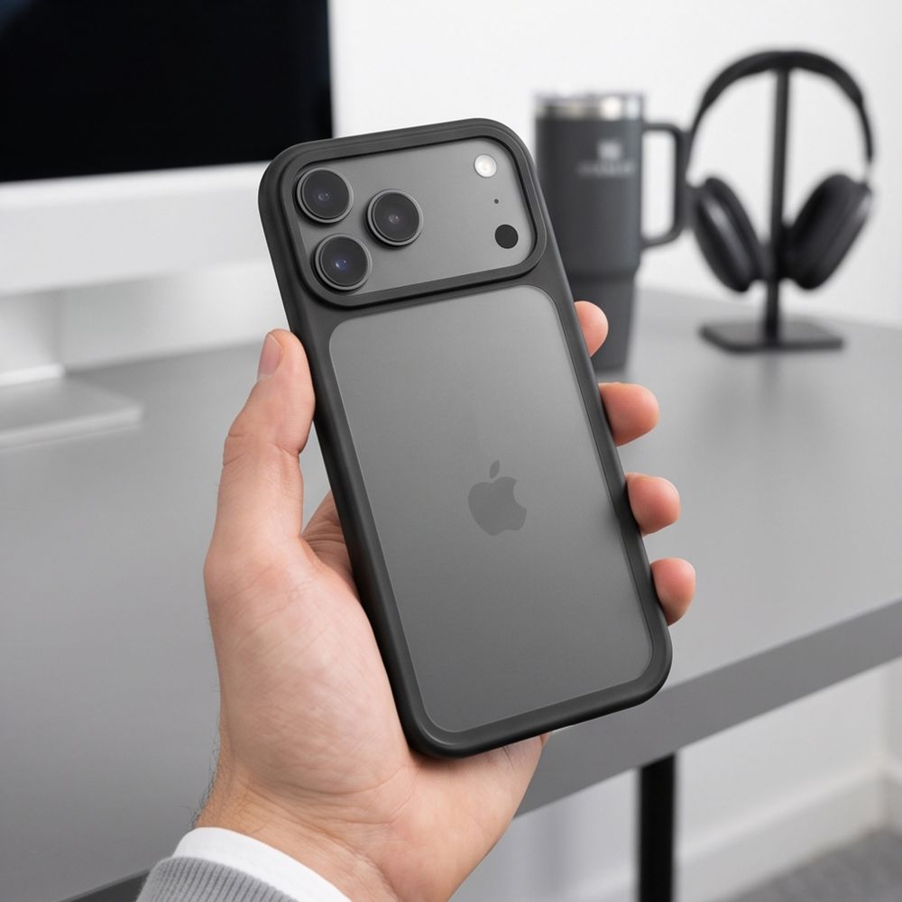 Tech-Protect Tech-Protect iPhone 18 Pro/17 Pro Skal MagMat CC Mattsvart