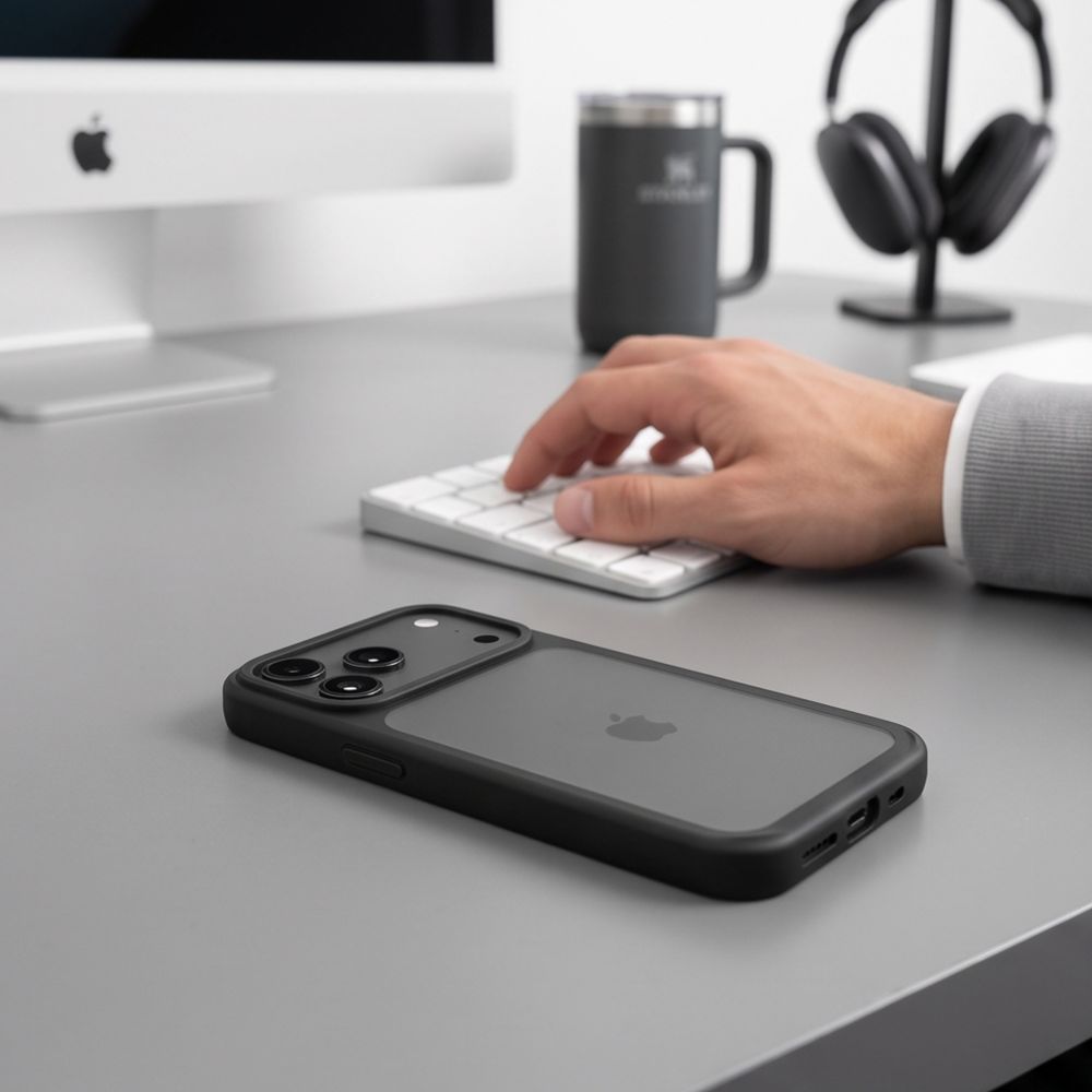 Tech-Protect Tech-Protect iPhone 18 Pro Max/17 Pro Max Skal MagMat CC Mattsvart