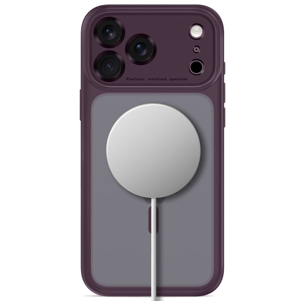 Tech-Protect Tech-Protect iPhone 18 Pro/17 Pro Skal MagSafe MagPeak CC Burgundy