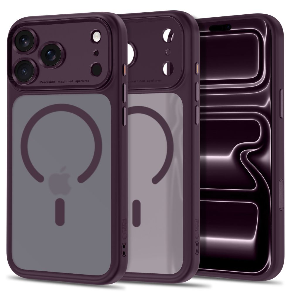 Tech-Protect T-P iPhone 18 Pro Max/17 Pro Max Skal MagSafe Burgundy