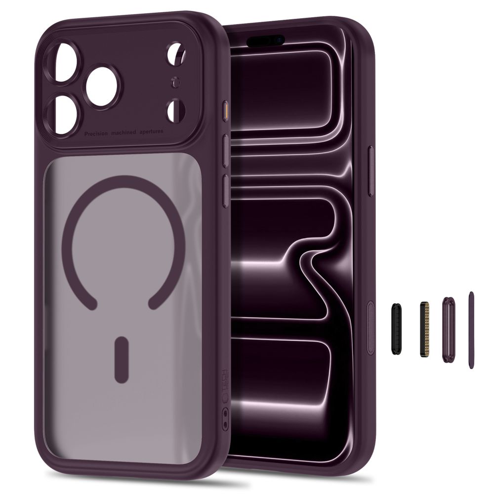Tech-Protect T-P iPhone 18 Pro Max/17 Pro Max Skal MagSafe Burgundy