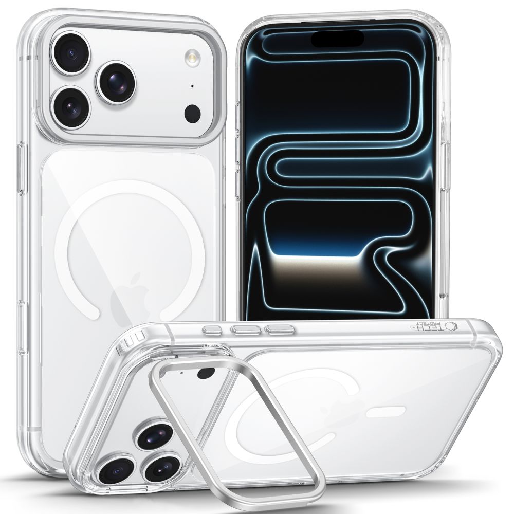 Tech-Protect Tech-Protect iPhone 18 Pro/17 Pro Skal MagSafe MagStand CC