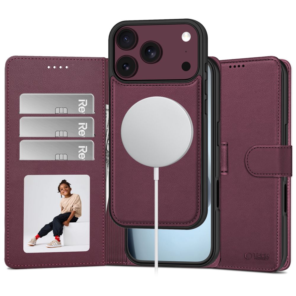 Tech-Protect Tech-Protect iPhone 18 Pro/17 Pro Fodral MagSafe Mulberry