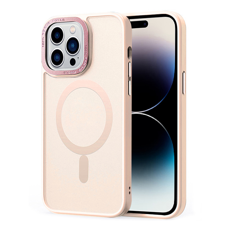 iPhone 14 Pro Max Skal MagSafe Hybrid Matt Rosa