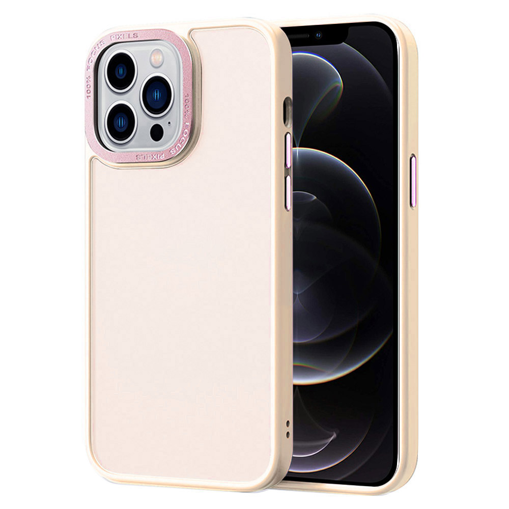  iPhone 12 / 12 Pro Skal Classic Hybrid Matt Rosa