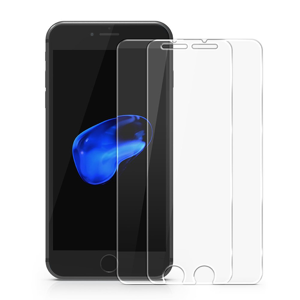  2-Pack härdat glas för iPhone 7