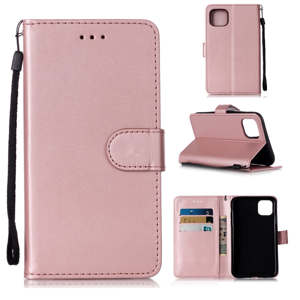  iPhone 11 - Plånboksfodral - Roséguld