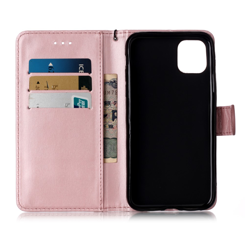 iPhone 11 - Plånboksfodral - Roséguld