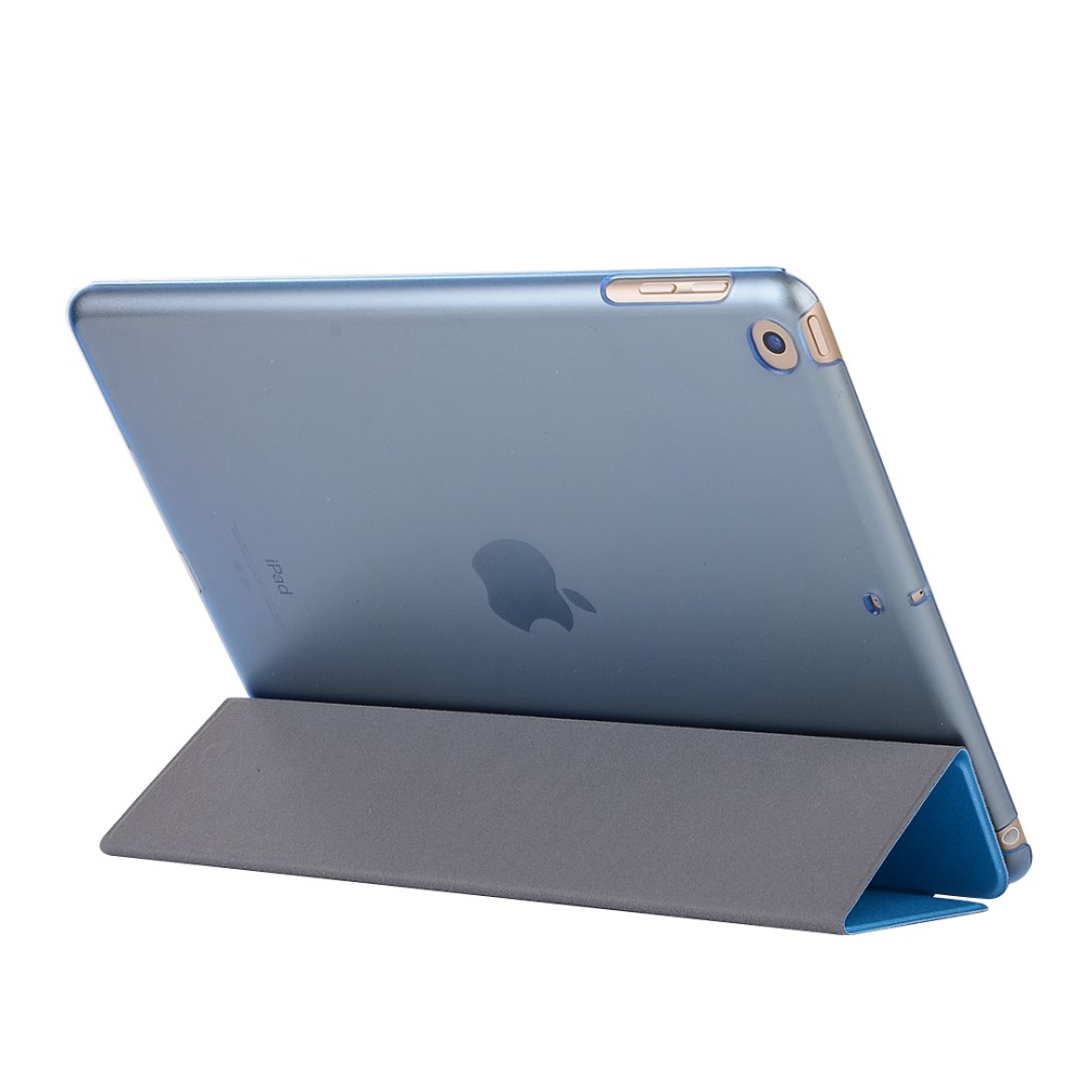  iPad 10.2 2019/2020/2021 Fodral Tri-Fold Ljus Blå