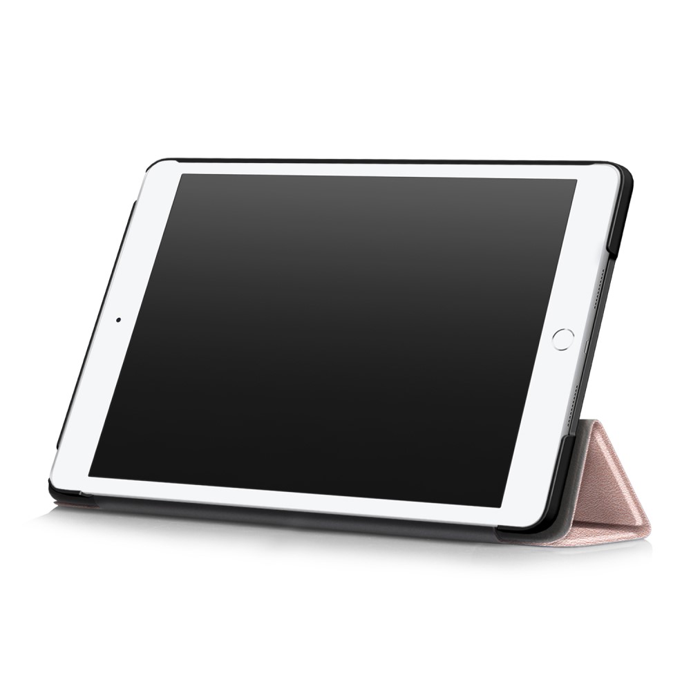  iPad 10.2 2019/2020/2021, iPad Air 10.5, Pro 10.5 Fodral Tri-Fold Roséguld