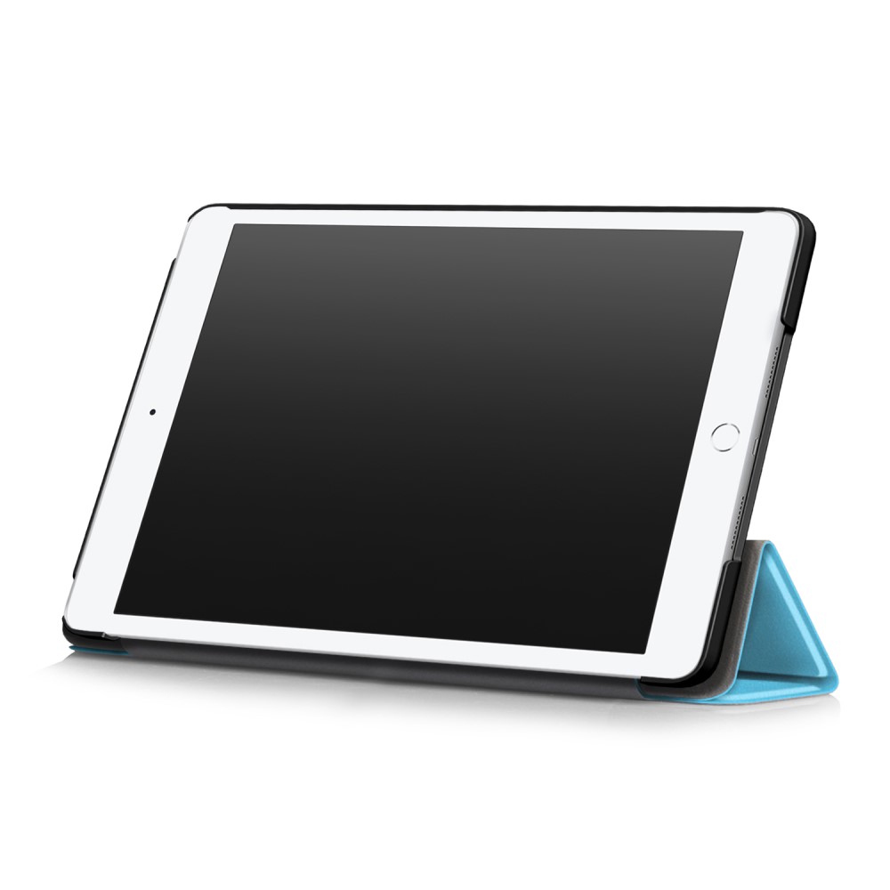  iPad 10.2 2019/2020/2021, iPad Air 10.5, Pro 10.5 Fodral Tri-Fold Ljus Blå