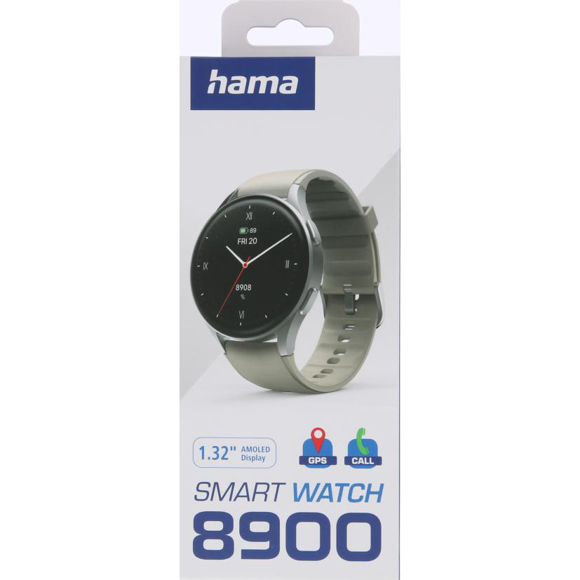 HAMA Hama Smartklocka 8900 Silverbeige