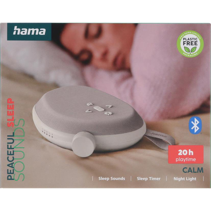 HAMA Hama Högtalare Calm Sömn Hjälp Funktioner Grå