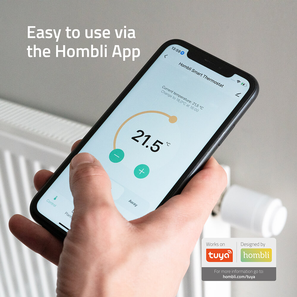 Hombli Hombli Smart Termostat Vit