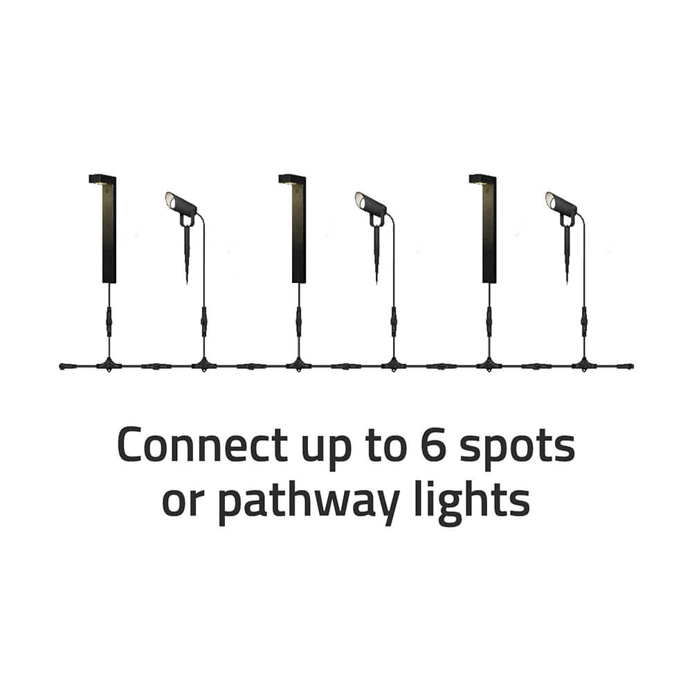 Hombli Hombli Smart Utomhus Spotlight 3-pack RGB CCT Svart