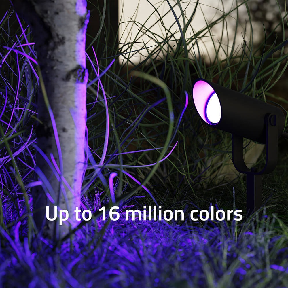Hombli Hombli Smart Utomhus Spotlight 1-pack RGB CCT Svart