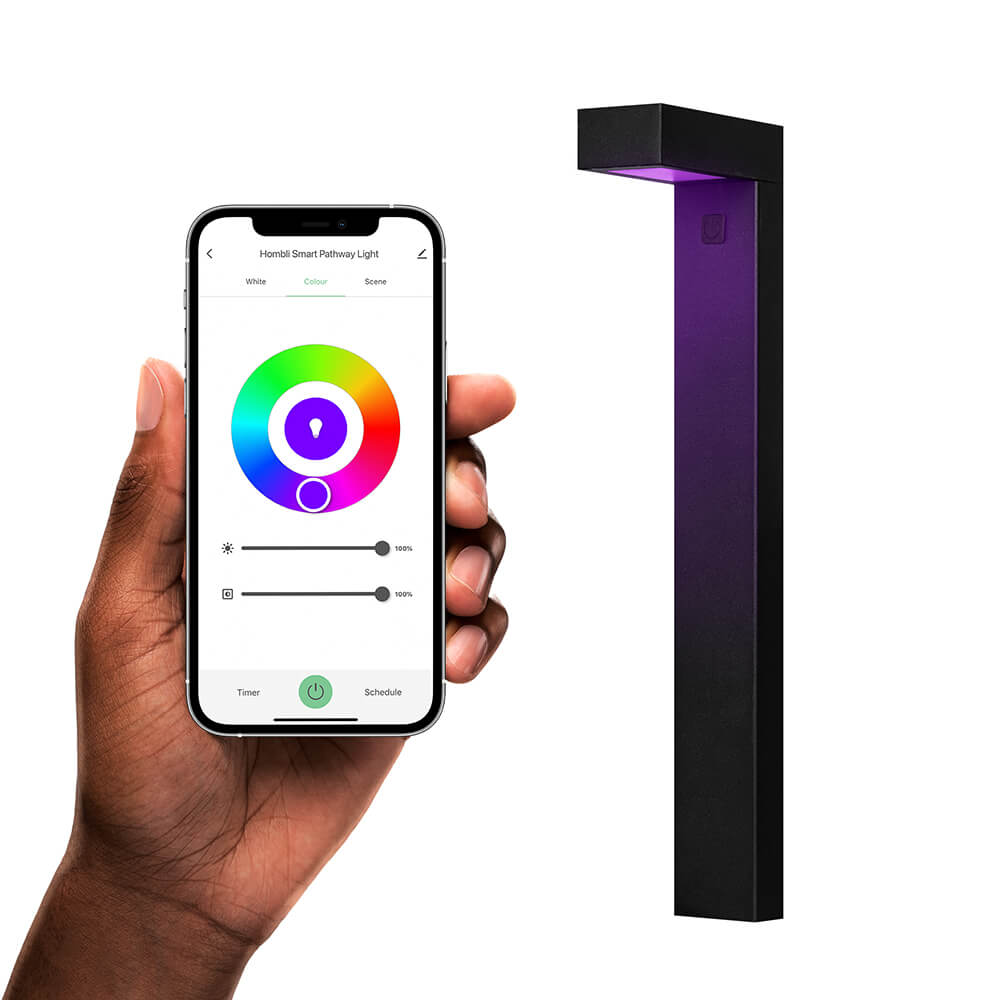 Hombli Hombli Smart Gångbelysning 1-pack RGB CCT Svart