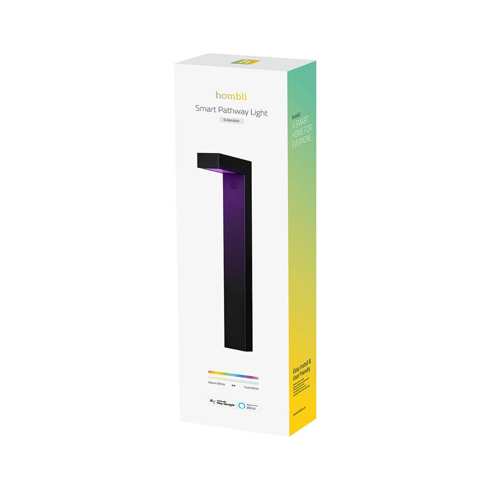 Hombli Hombli Smart Gångbelysning 1-pack RGB CCT Svart
