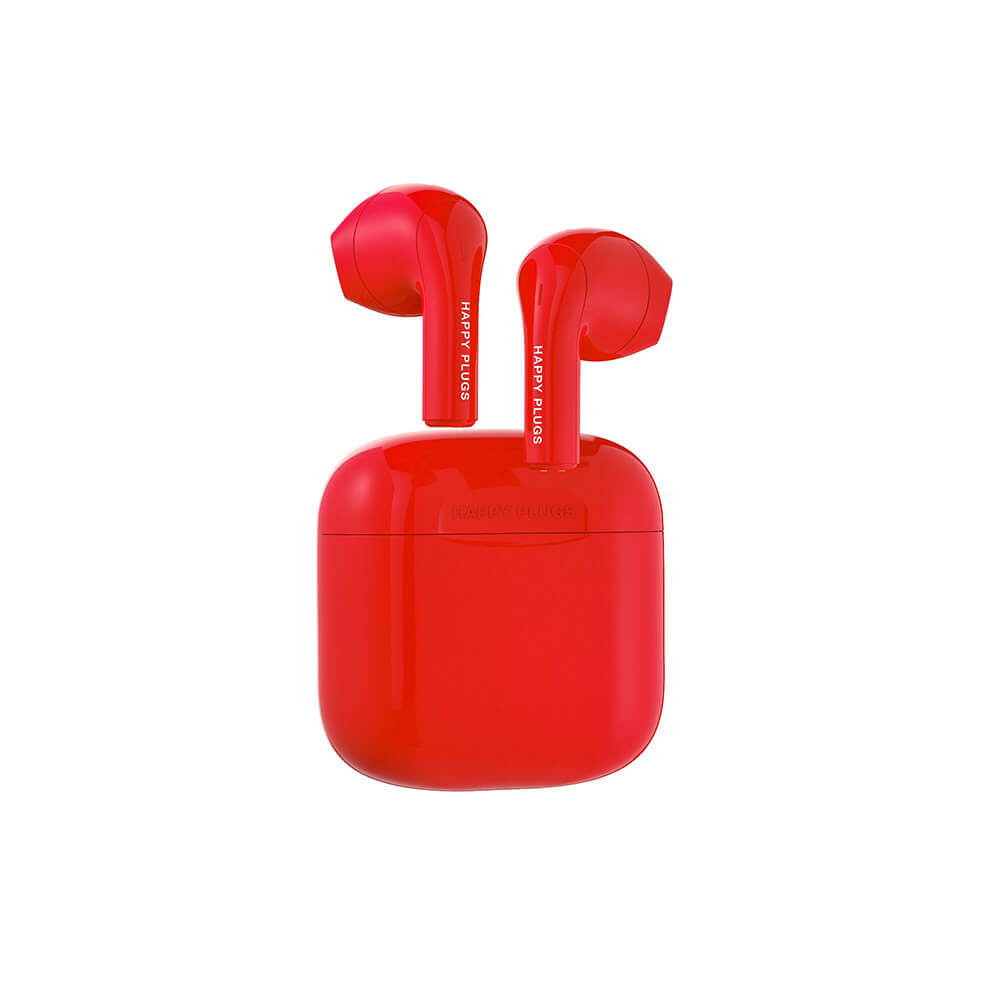 Happy Plugs Happy Plugs Joy Hörlurar In-Ear TWS Röd