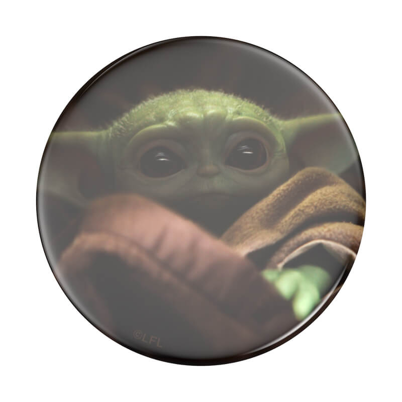 PopSockets PopSockets Avtagbart Grip med Ställfunktion Premium Star Wars Baby Yoda