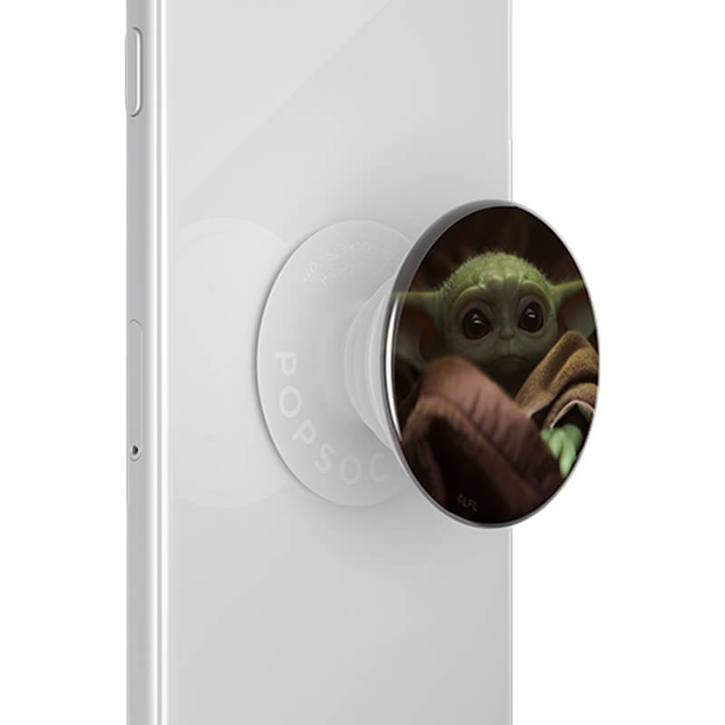 PopSockets PopSockets Avtagbart Grip med Ställfunktion Premium Star Wars Baby Yoda