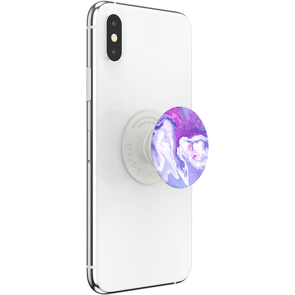 PopSockets PopSockets Avtagbart Grip med Ställfunktion Lavender Flow
