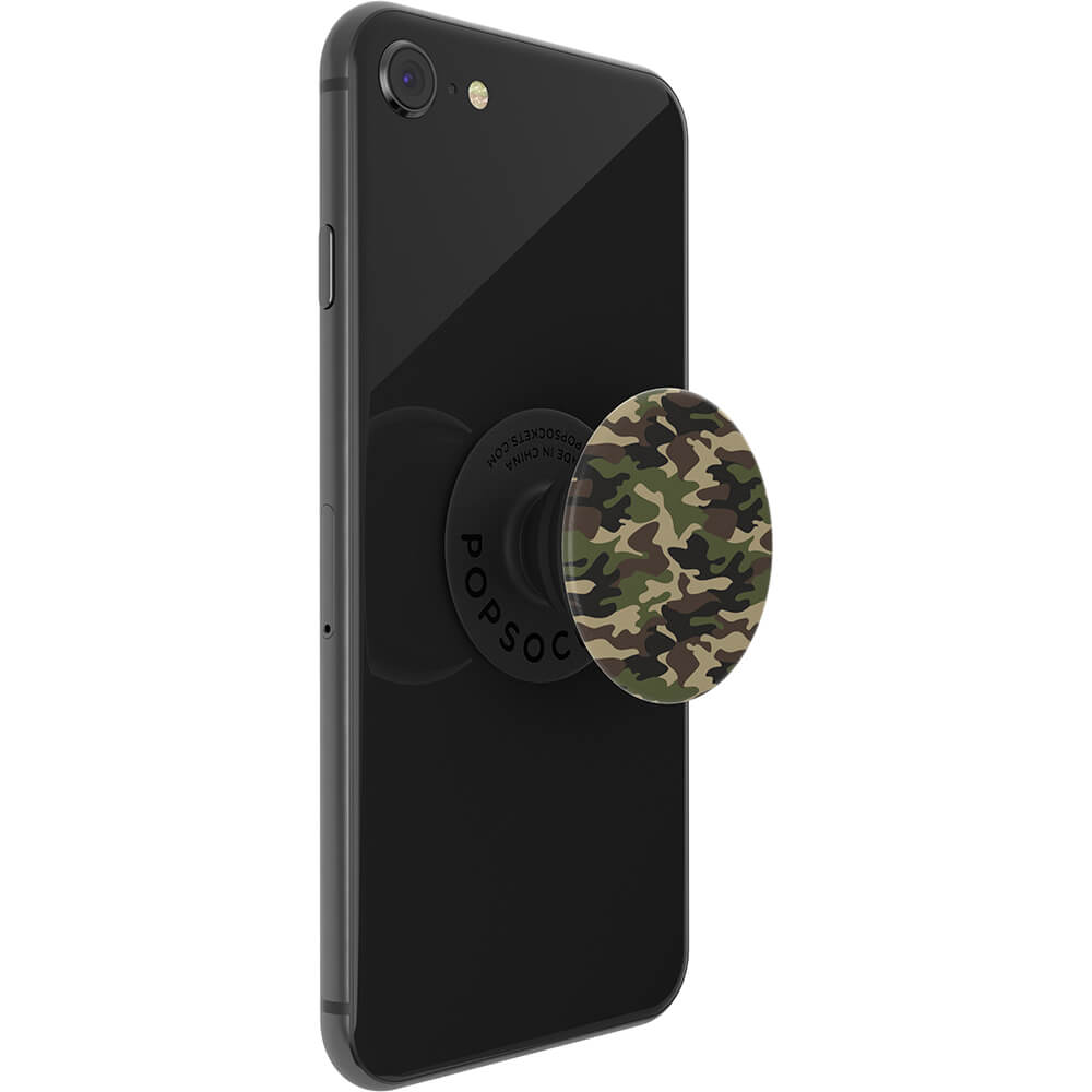 PopSockets PopSockets Avtagbart Grip med Ställfunktion Woodland Camo
