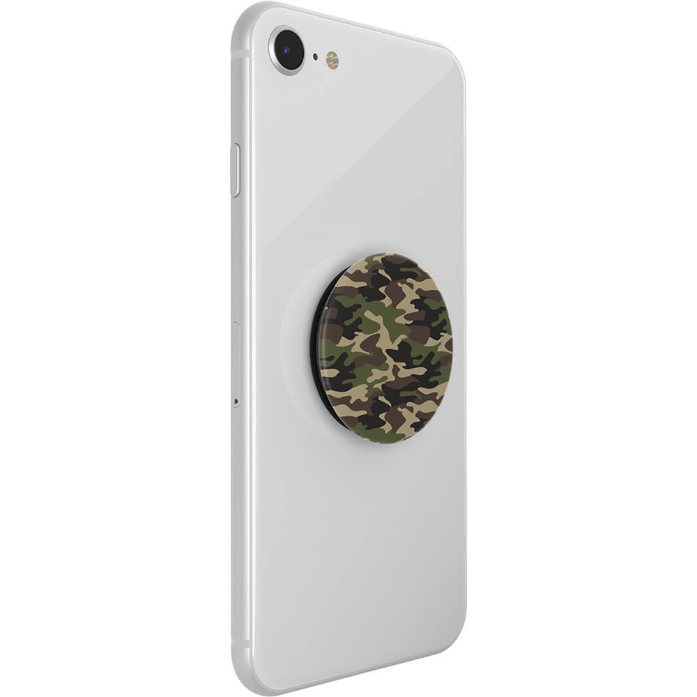 PopSockets PopSockets Avtagbart Grip med Ställfunktion Woodland Camo