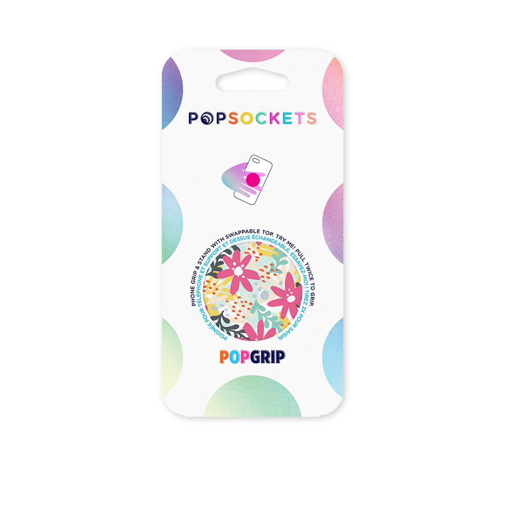 PopSockets PopSockets Avtagbart Grip med Ställfunktion Mod Bloom