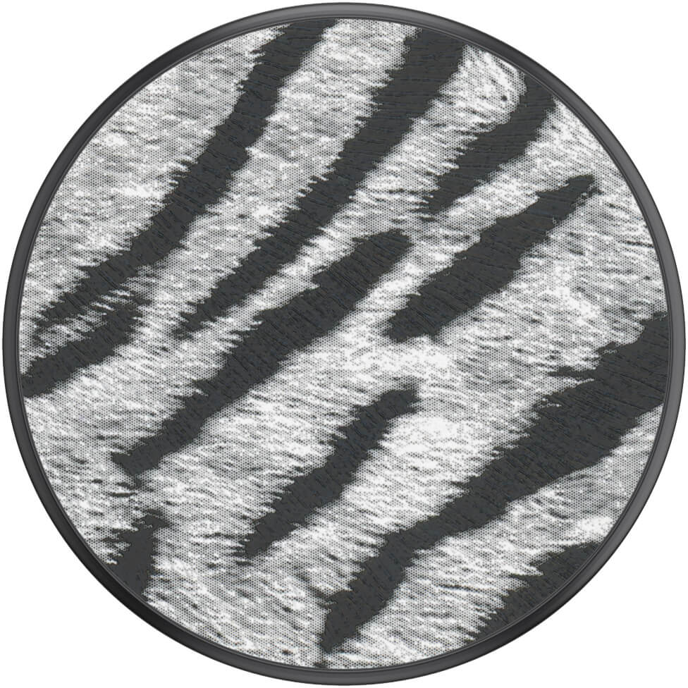 PopSockets PopSockets Avtagbart Grip med Ställfunktion Premium Vegan Leather Zebra