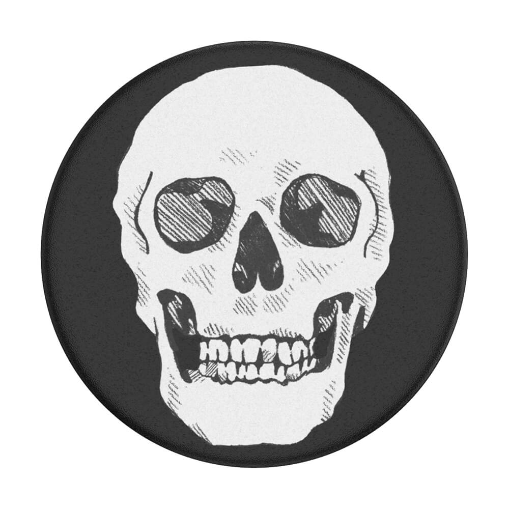 PopSockets PopSockets Avtagbart Grip med Ställfunktion Shaky Bones White
