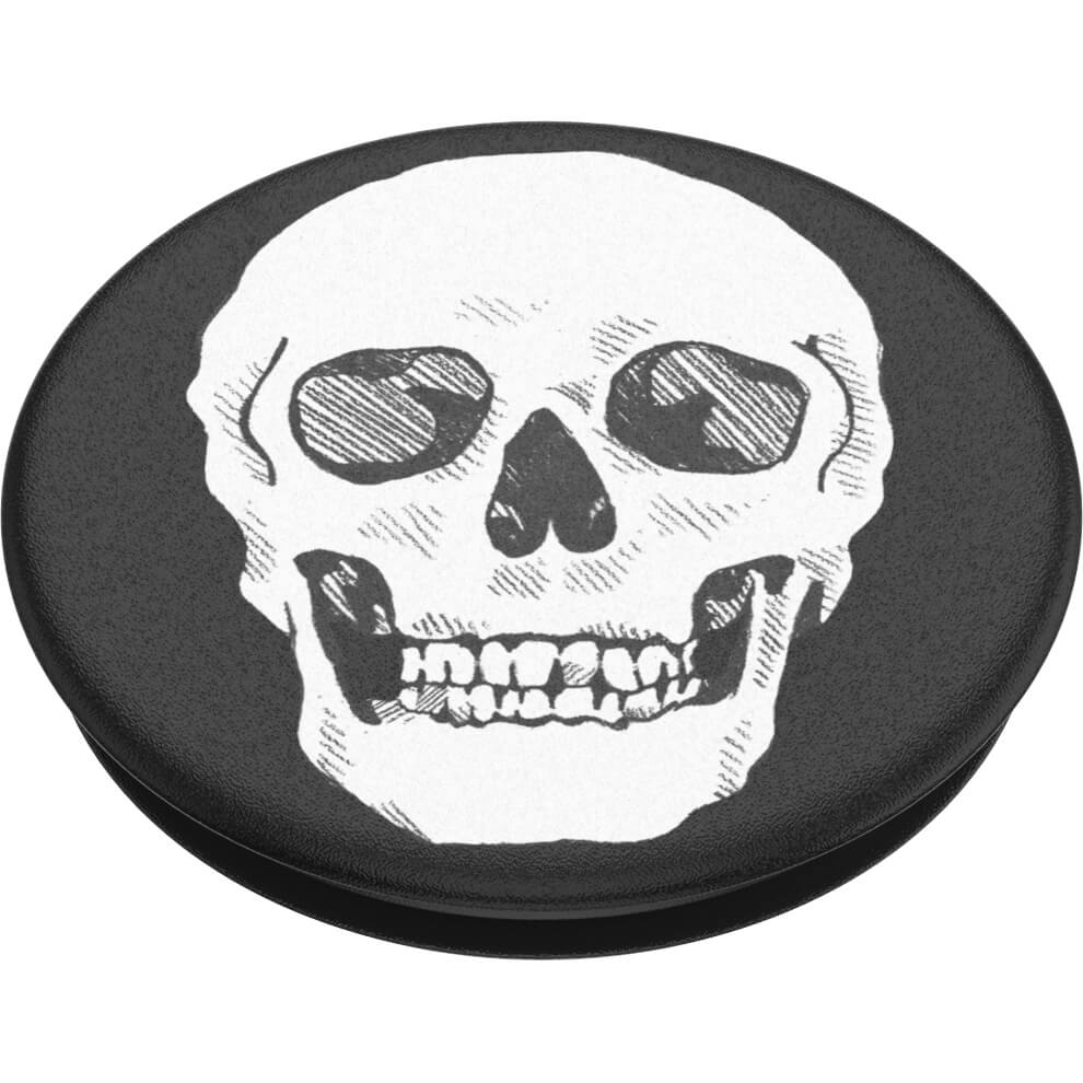 PopSockets PopSockets Avtagbart Grip med Ställfunktion Shaky Bones White