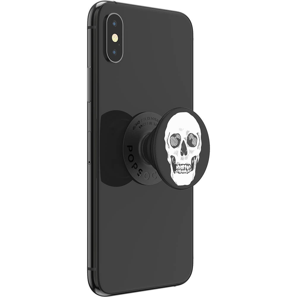 PopSockets PopSockets Avtagbart Grip med Ställfunktion Shaky Bones White