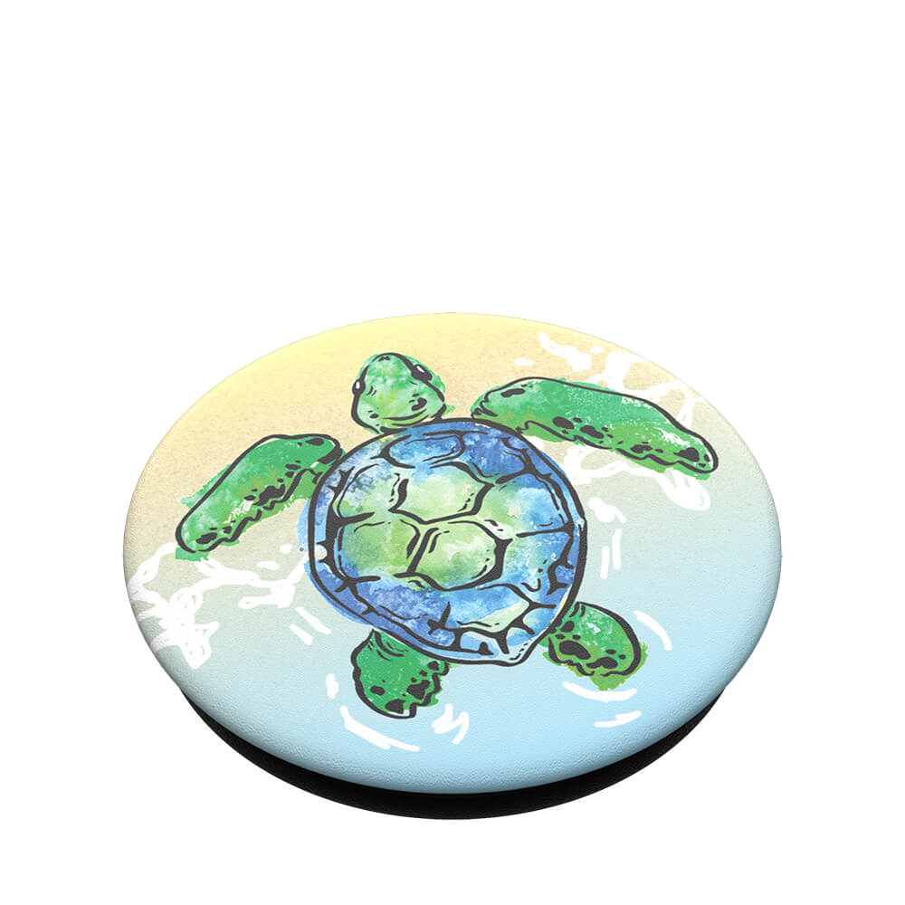 PopSockets PopSockets Avtagbart Grip med Ställfunktion Tortuga