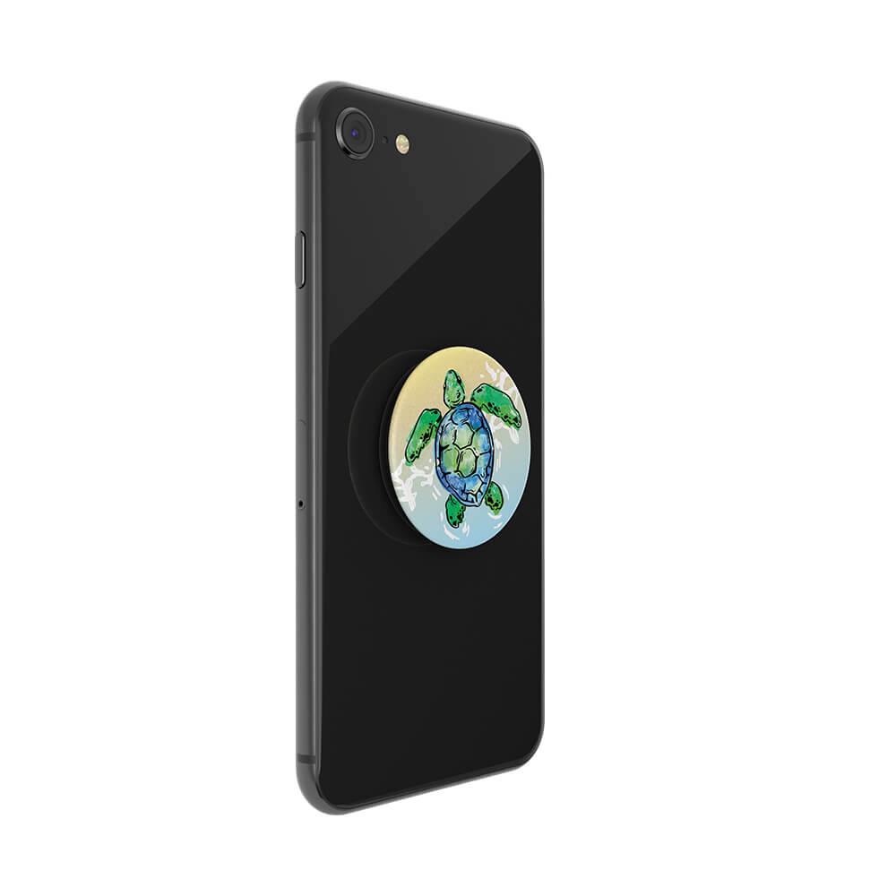 PopSockets PopSockets Avtagbart Grip med Ställfunktion Tortuga