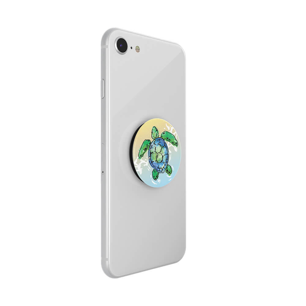 PopSockets PopSockets Avtagbart Grip med Ställfunktion Tortuga