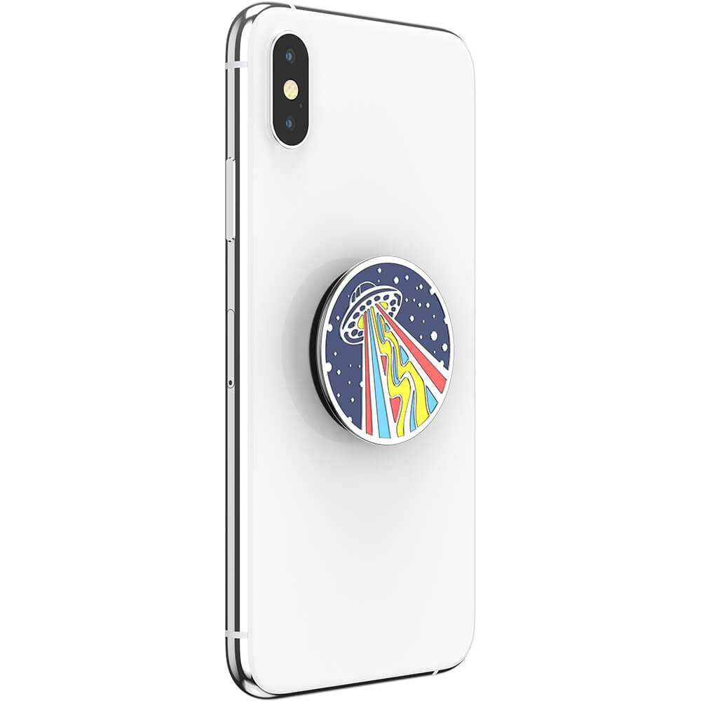 PopSockets PopSockets Avtagbart Grip med Ställfunktion Premium Enamel Outta This World Navy