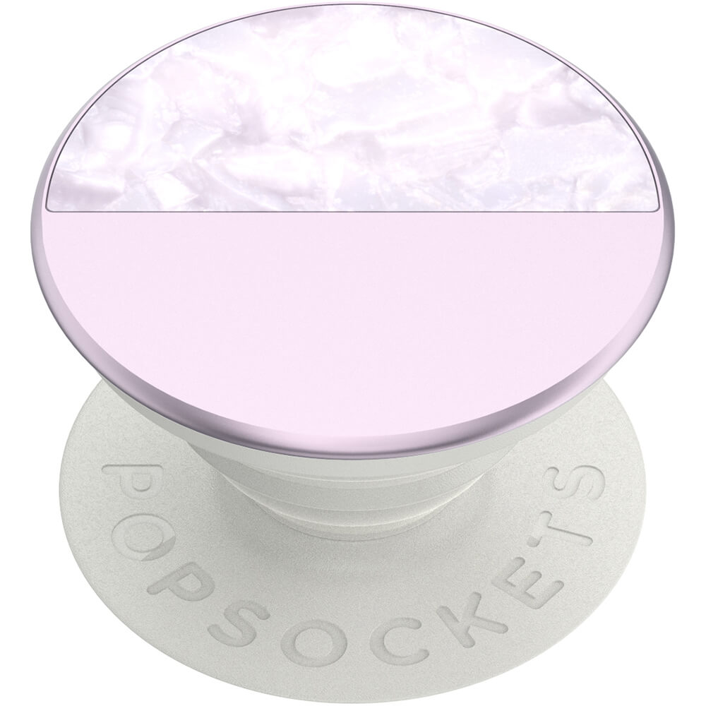 PopSockets PopSockets Avtagbart Grip med Ställfunktion LUXE Glam Inlay Acetate Lilac