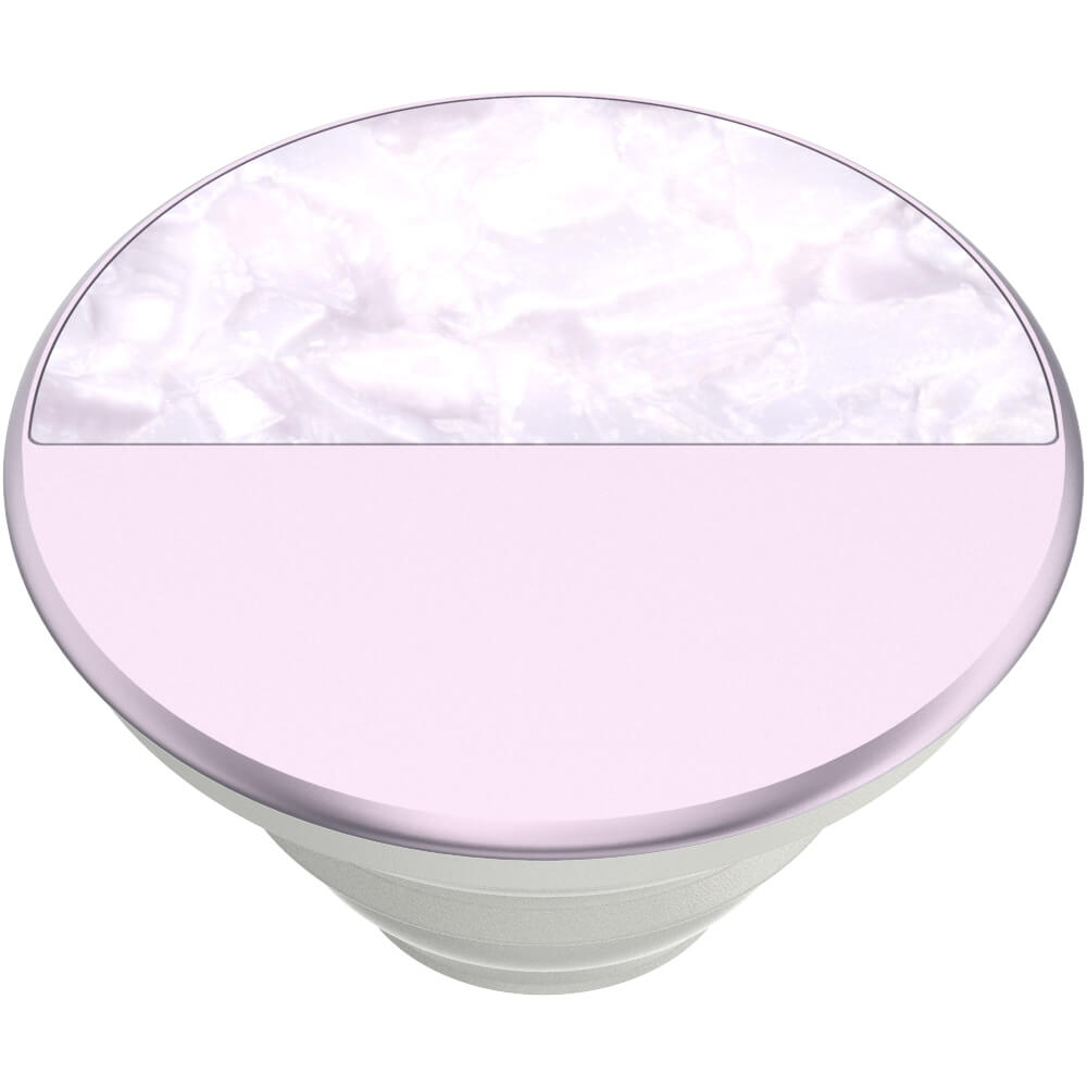 PopSockets PopSockets Avtagbart Grip med Ställfunktion LUXE Glam Inlay Acetate Lilac