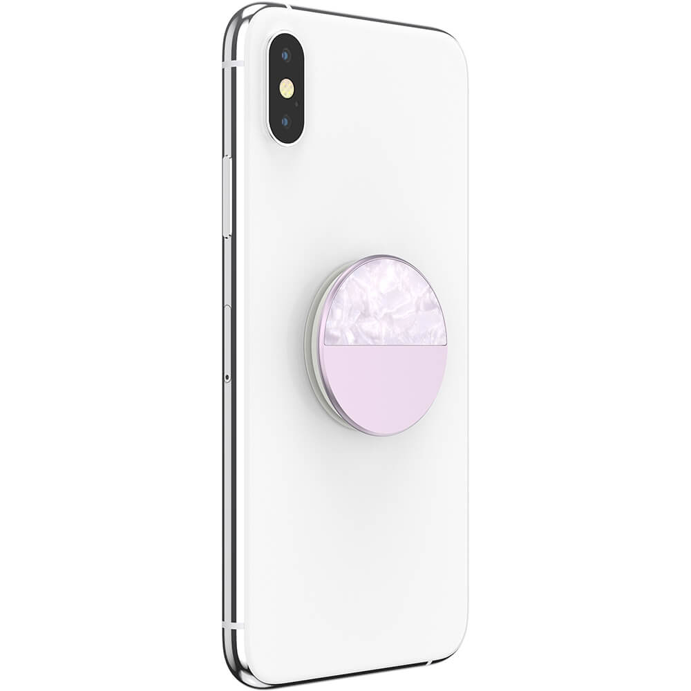 PopSockets PopSockets Avtagbart Grip med Ställfunktion LUXE Glam Inlay Acetate Lilac