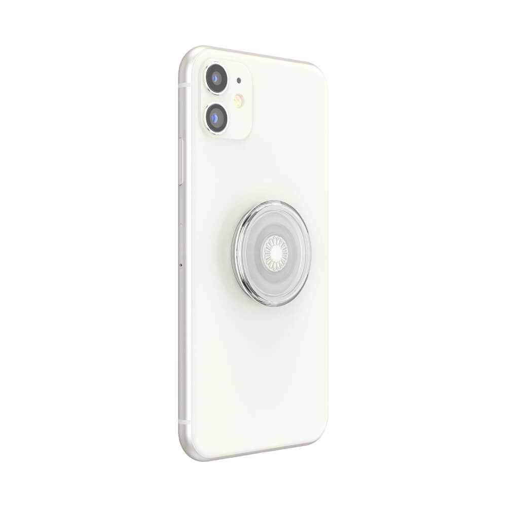 PopSockets PopSockets Avtagbart Grip med Ställfunktion Clear